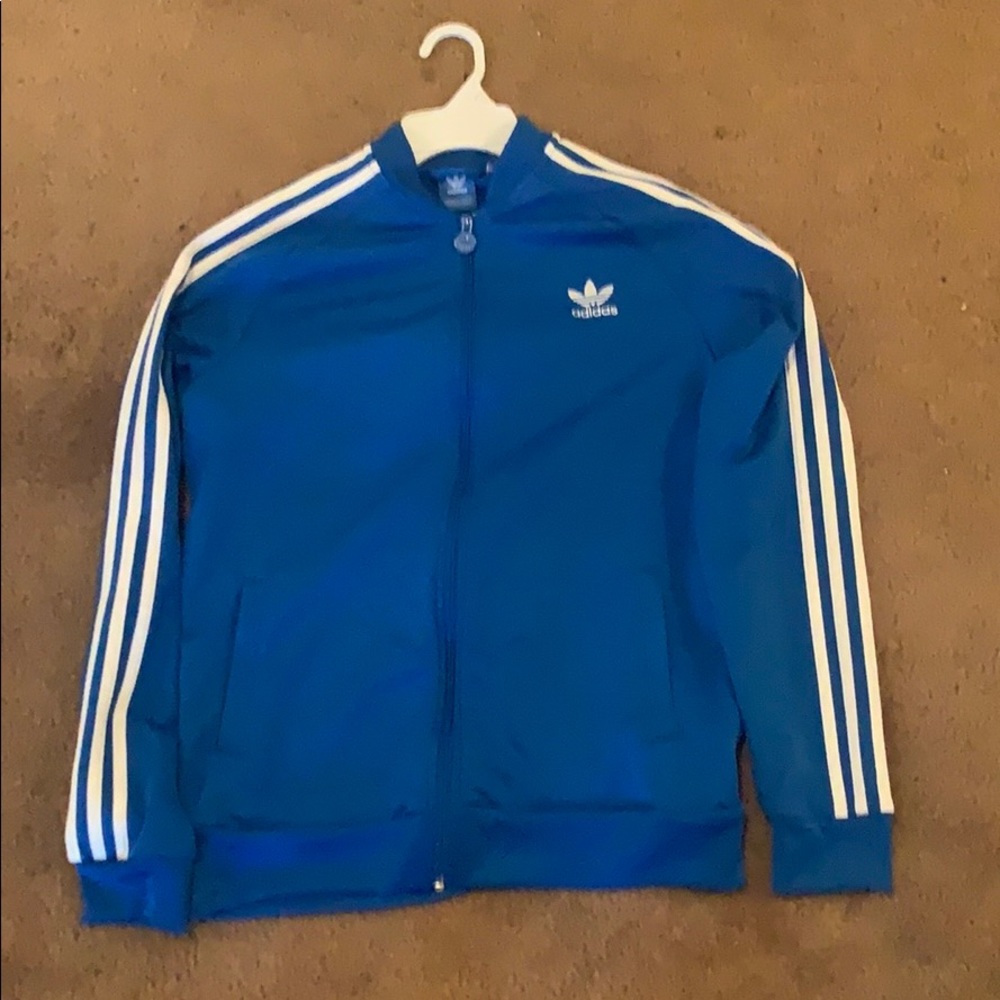 Blue Adidas Jacket